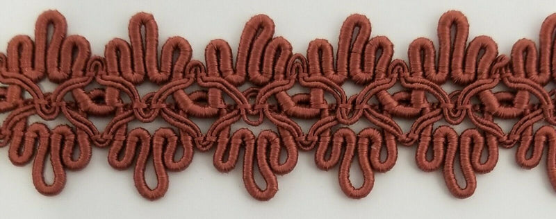 1" Designer Braid Gimp Trim - 12 Continuous Yards - Many Colors! MADE IN USA