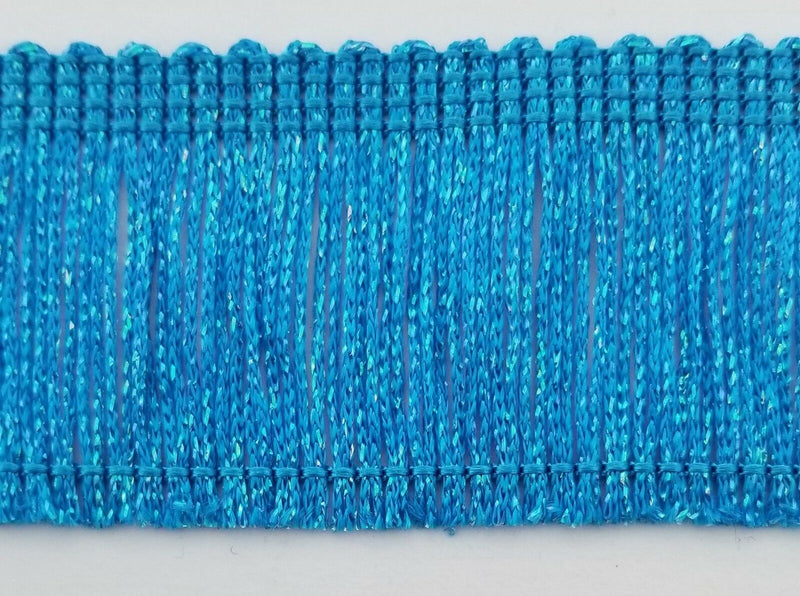 2" Metallic Chainette Fringe - 8 Continuous Yards - Many Color Options!