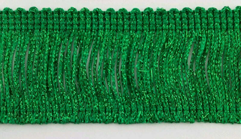 2" Metallic Chainette Fringe - 8 Continuous Yards - Many Color Options!