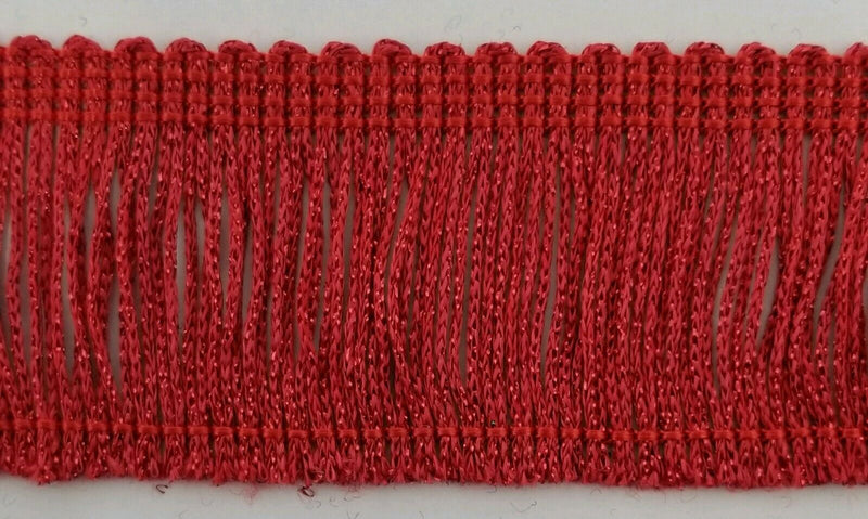 2" Metallic Chainette Fringe - 8 Continuous Yards - Many Color Options!