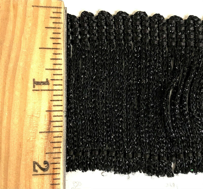 2" Metallic Chainette Fringe - 8 Continuous Yards - Many Color Options!