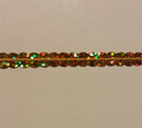 6MM (1/4") Flat Sequins on String - 100 Yard Roll - MADE IN USA