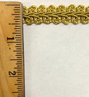 1/2" Chinese French Braid Gimp Trimming - 8 Continuous Yards!
