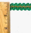 1/2" Metallic Braid Gimp Trimming - 10 Continuous Yards - Many Colors!
