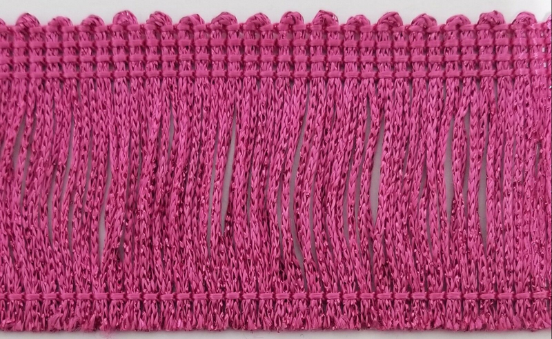 4" Metallic Chainette Fringe - 5 Continuous Yards - Many Color Options!
