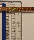 6MM (1/4") Flat Sequins on String - 100 Yard Roll - MADE IN USA