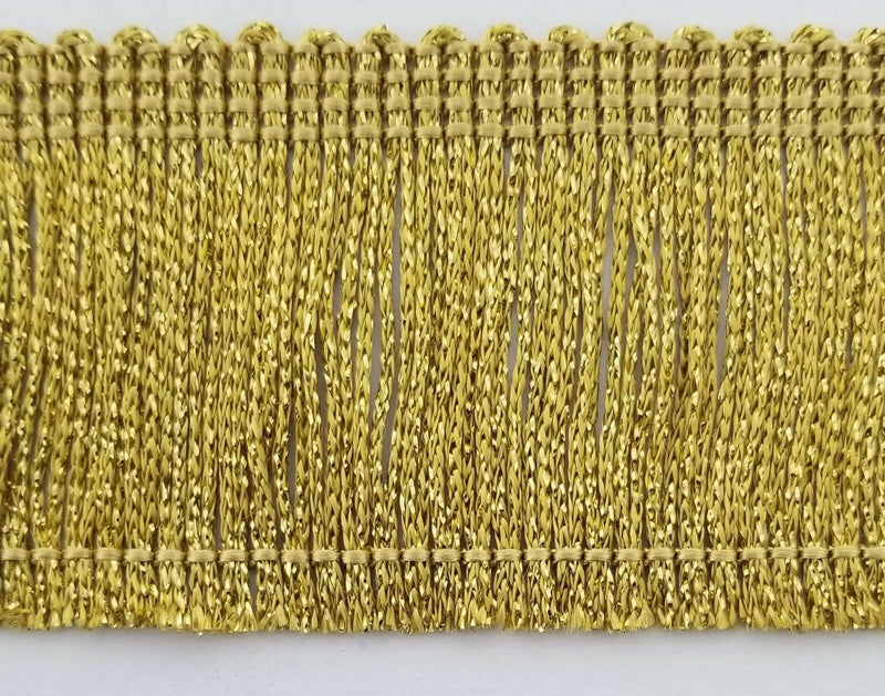 2" Metallic Chainette Fringe - 8 Continuous Yards - Many Color Options!