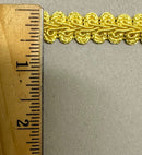 1/2" Chinese French Braid Gimp Trimming - 8 Continuous Yards!