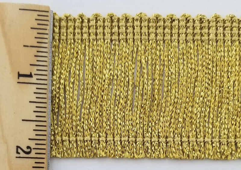 2" Metallic Chainette Fringe - 8 Continuous Yards - Many Color Options!