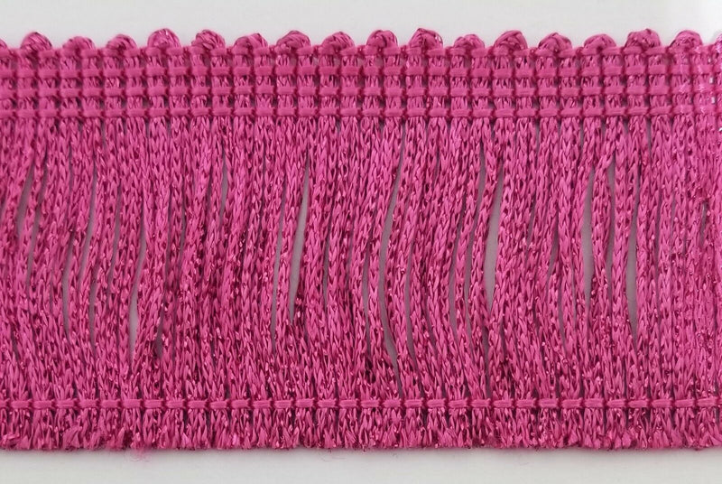 2" Metallic Chainette Fringe - 8 Continuous Yards - Many Color Options!