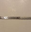 6MM (1/4") Flat Sequins on String - 100 Yard Roll - MADE IN USA