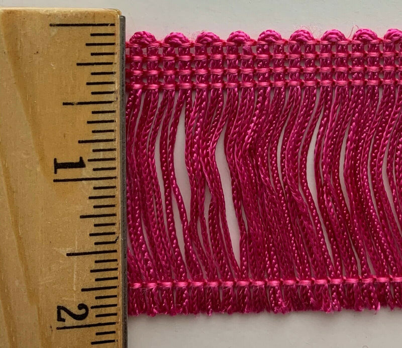 2" Rayon Chainette Fringe - 12 Continuous Yards - Many Color Options!