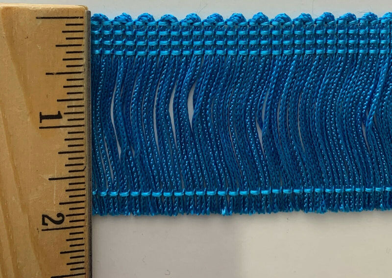 2" Rayon Chainette Fringe - 12 Continuous Yards - Many Color Options!