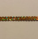 6MM (1/4") Flat Sequins on String - 100 Yard Roll - MADE IN USA