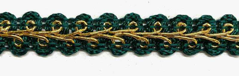 1/2" Metallic Braid Gimp Trimming - 10 Continuous Yards - Many Colors!
