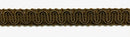 1/2" Scroll Braid Gimp w/ Backing - 12 Yards - Many Color Options!