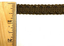 1/2" Scroll Braid Gimp w/ Backing - 12 Yards - Many Color Options!