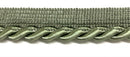 Large Twist Cord with Lip Piping Trimming - 6 Yards - Many Colors Available!