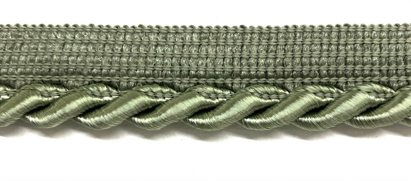 Large Twist Cord with Lip Piping Trimming - 6 Yards - Many Colors Available!