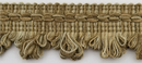 1-1/4" Decorative Scalloped Loop Fringe Trim - Many Color Options! 10 YARDS!