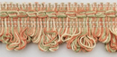 1-1/4" Decorative Scalloped Loop Fringe Trim - Many Color Options! 10 YARDS!