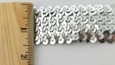 4 ROW (1.5") STRETCH SEQUIN TRIM - 8 Continuous Yards - Many Colors Available!
