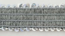 4 ROW (1.5") STRETCH SEQUIN TRIM - 8 Continuous Yards - Many Colors Available!