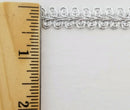 7/16'' Metallic French Chinese Braid Gimp Trimming - 18 Continuous Yards - MADE IN USA
