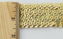 4 ROW (1.5") STRETCH SEQUIN TRIM - 8 Continuous Yards - Many Colors Available!
