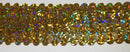 4 ROW (1.5") STRETCH SEQUIN TRIM - 8 Continuous Yards - Many Colors Available!