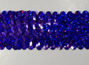 4 ROW (1.5") STRETCH SEQUIN TRIM - 8 Continuous Yards - Many Colors Available!