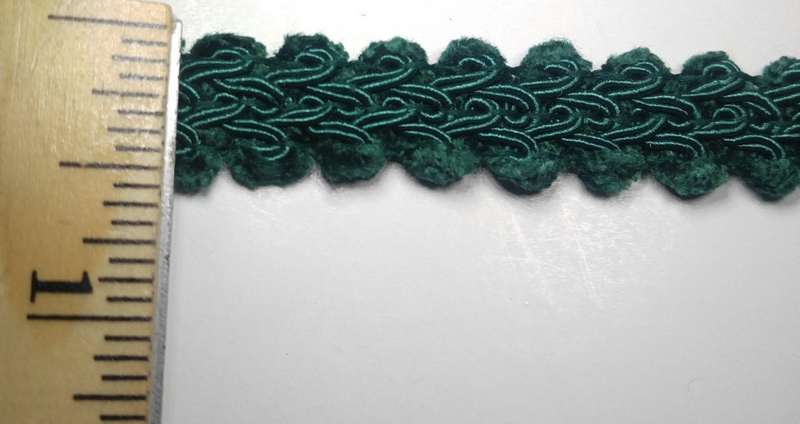 1/2" CHENILLE GIMP BRAID - 18 YARDS - MANY COLORS AVAILABLE!
