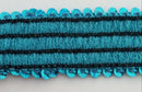 4 ROW (1.5") STRETCH SEQUIN TRIM - 8 Continuous Yards - Many Colors Available!