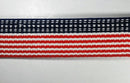 1 1/4" Patriotic Heavy Cotton Webbing - 5 Continuous Yards - MADE IN USA!