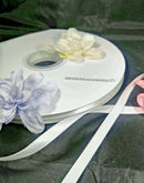 1/4" DOUBLE-FACE D/F SATIN RIBBON - COLORS AVAILABLE - 100 YD SPOOLS