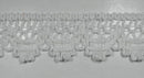 1" Cluny Lace Trimming Color: White - Put-Up: 15 Continuous Yards
