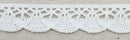 5/8" Cotton Cluny Lace Trimming - 18 Continuous Yards - MADE IN USA!