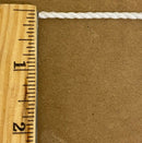 Small Cotton Nautica Twist Cord Rope Trimming -24 Yards- MADE IN USA!