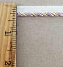 3/8" Metallic Piping with Lip Trim -18 Yards- Many Colors Available!