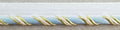3/8" Metallic Piping with Lip Trim -18 Yards- Many Colors Available!