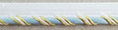 3/8" Metallic Piping with Lip Trim -18 Yards- Many Colors Available!