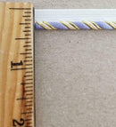 3/8" Metallic Piping with Lip Trim -18 Yards- Many Colors Available!