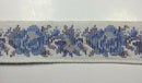 1" Woven Tapestry Floral Elegant Webbing Trim -12 Continuous Yards- MANY COLORS!