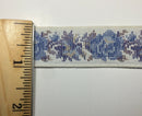 1" Woven Tapestry Floral Elegant Webbing Trim -12 Continuous Yards- MANY COLORS!