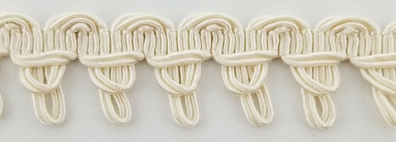 7/8" Designer Braid Gimp Trimming - 12 Continuous Yards - Color Options!