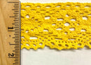 2" Cotton Cluny Lace Trimming - 12 Yards - MADE IN USA!